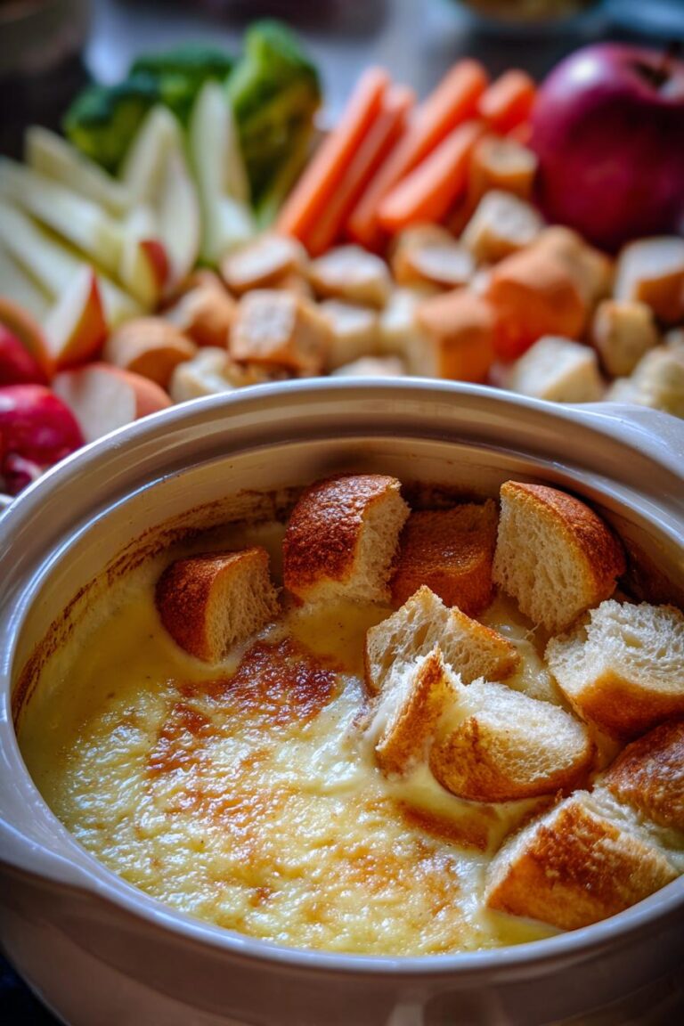Gourmet Cheese Fondue at Home