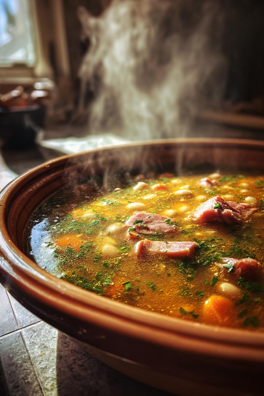 Ham Bone and Bean Soup