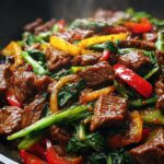 High-Protein Mongolian Beef and Peppers