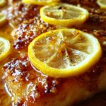 Honey Glazed Baked Cod with Lemon