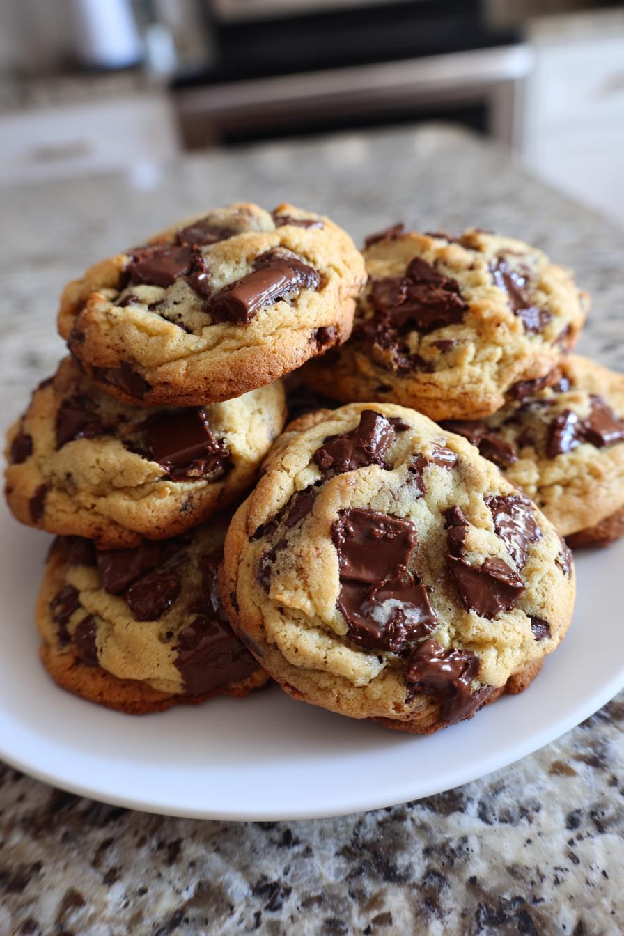 Levain Style Chocolate Chip Cookies