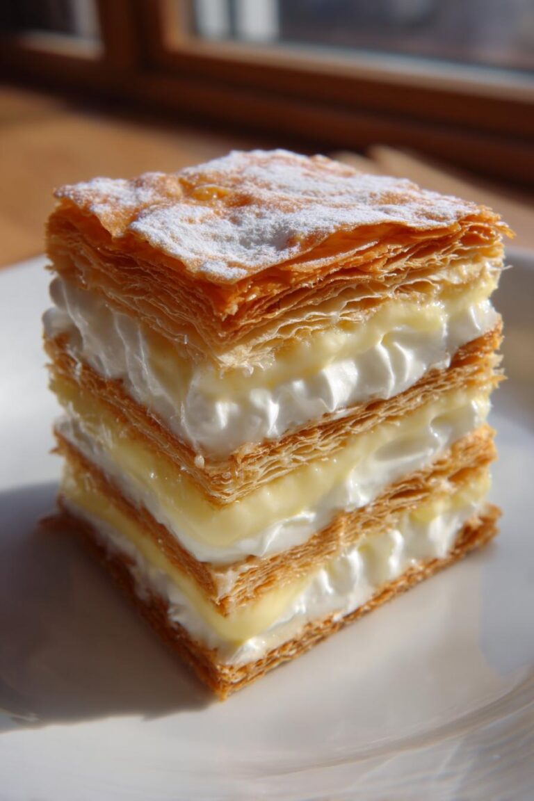 Mille Feuille Dessert