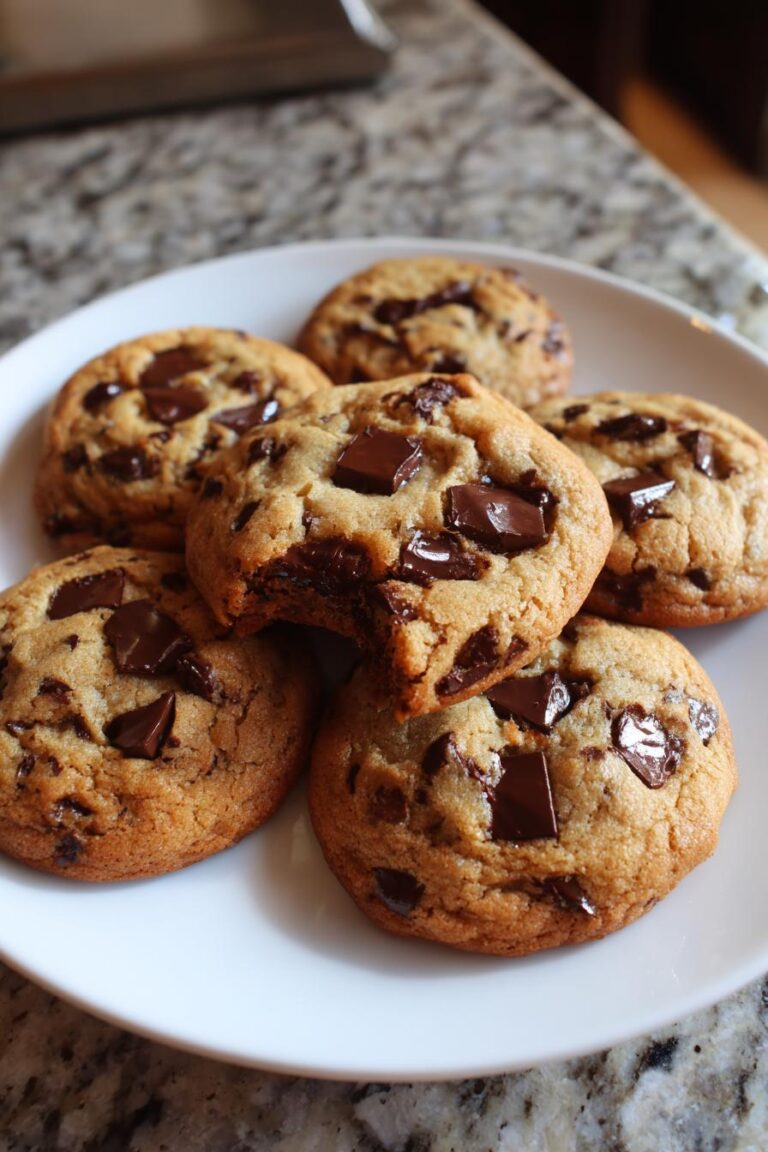 No Chill Chocolate Chip Cookies