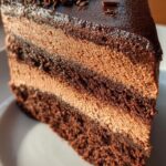 Triple Chocolate Mousse Cake