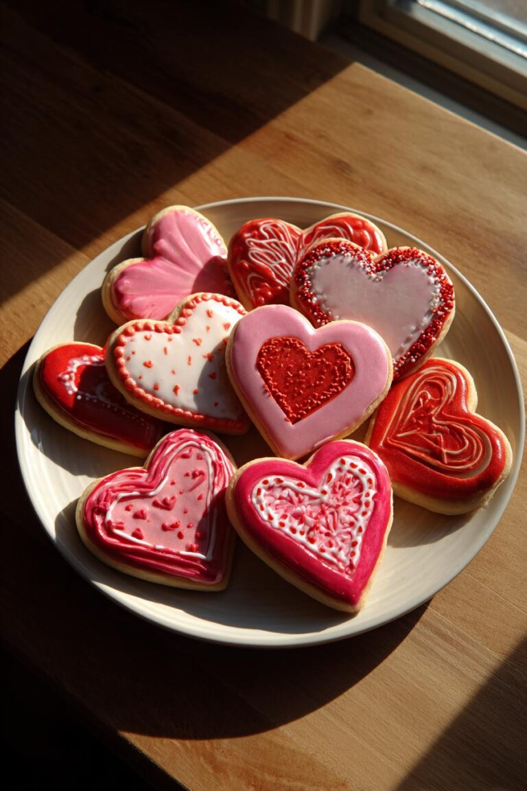 Valentine’s baked goods