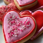 vegan Valentine cookies